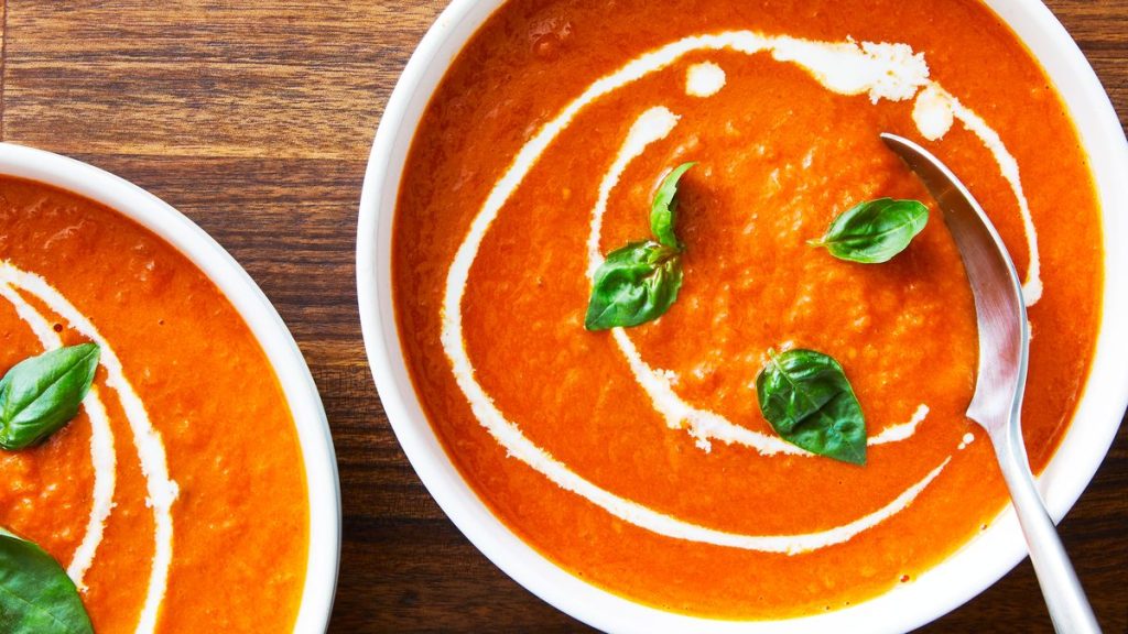 Tomatensuppe wie in der Kindheit