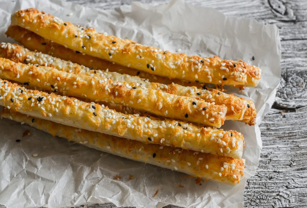 Zimt-Zucker-Brotsticks