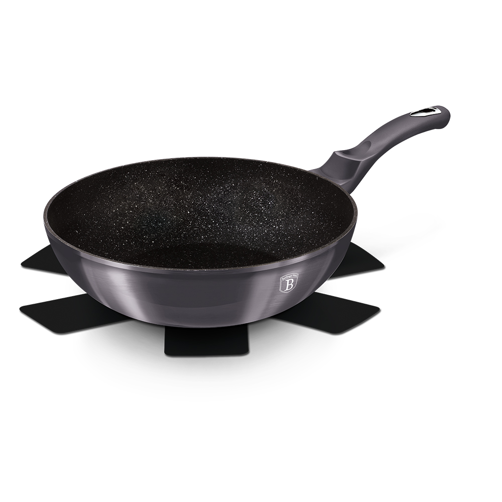 BH-6900-1 Wok 28 cm Berlinger Haus BH-6900 Carbon Pro kolekcija