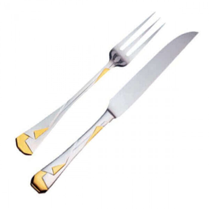 LB-640-DG-700×700 Kimono Stalo įrankių rinkinys mėsai su aukso dekoru Zepter LB-640-DG