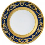 Imperial Gold Cobalt Apatinė Lėkštė 32cm, 6vnt. Zepter LP-3306-32-CO