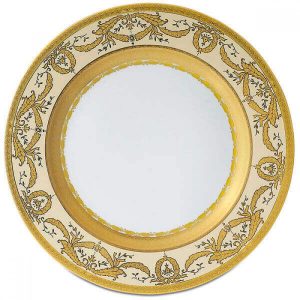 Imperial Gold Creme Apatinė Lėkštė 32cm, 6vnt. Zepter LP-3306-32-CR