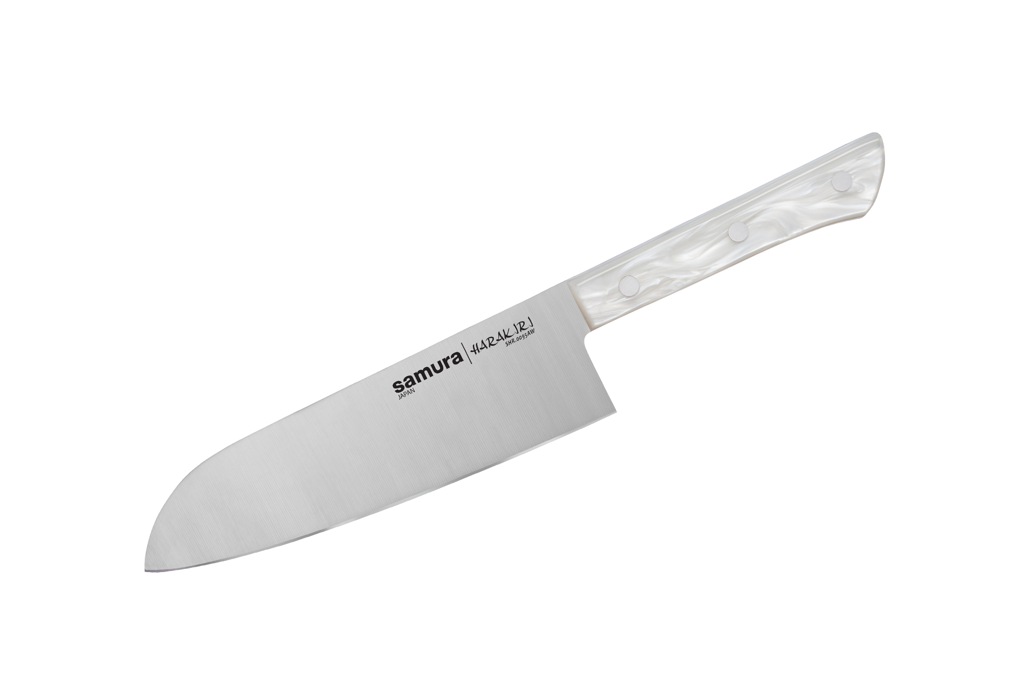SHR-0095AW_1 Virtuvinis peilis Santoku Samura Harakiri Acryl SHR-0095AW