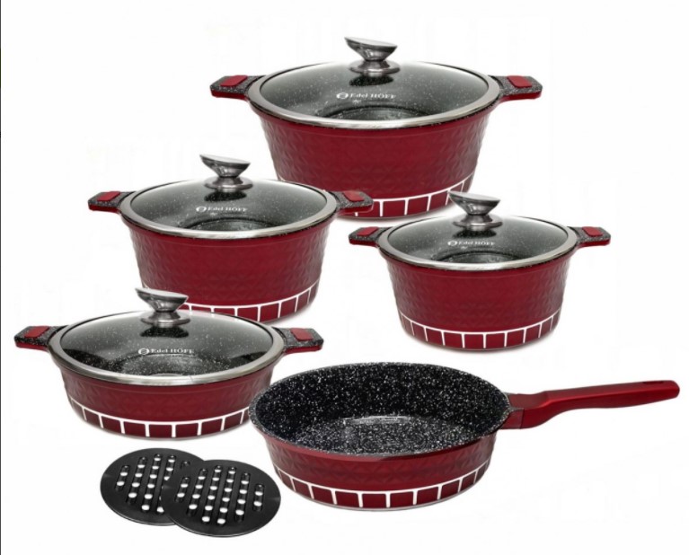 Screenshot_42 Puodų rinkinis su marmurinė danga Edel Hoff 7963