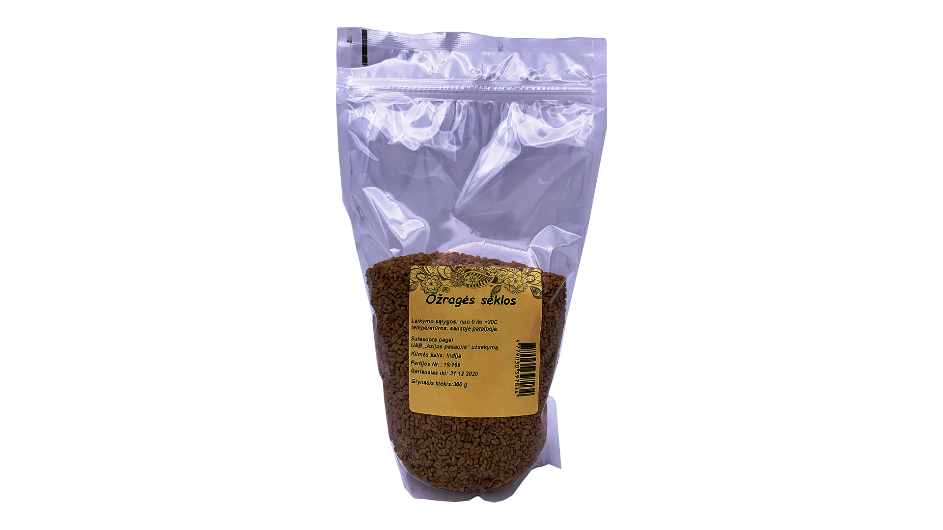 ozrages-seklos-300g Bockshornkleesamen, 300 g – Bild 1