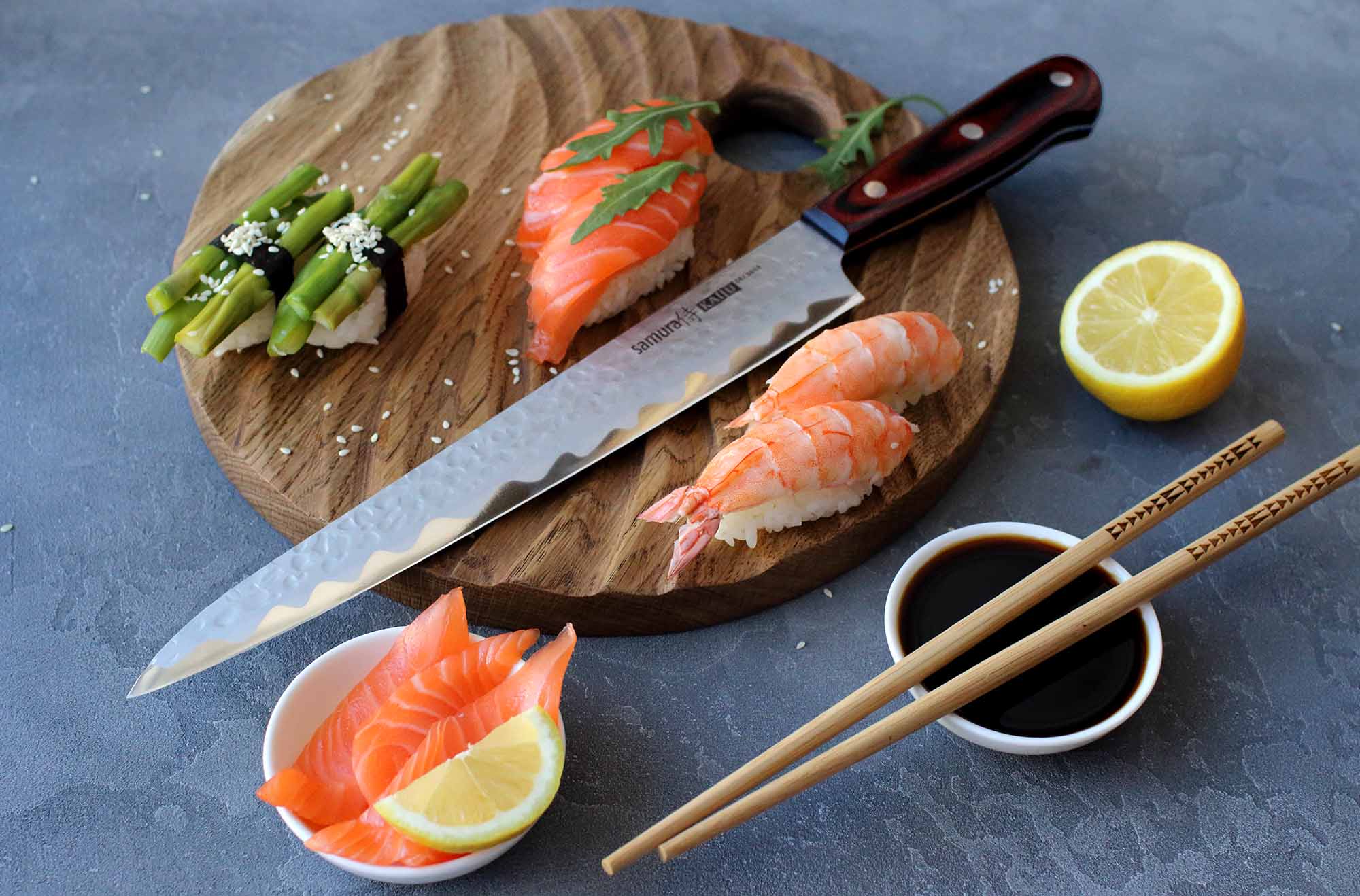 Sushimesser Yanagiba Samura Kaiju SKJ-0045 – Bild 4