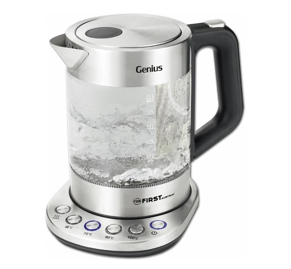 FA-5405-5 Virdulys FIRST, galia 2200 W, talpa 1,5 l FA-5405-5 Reguliuojama temperatūra