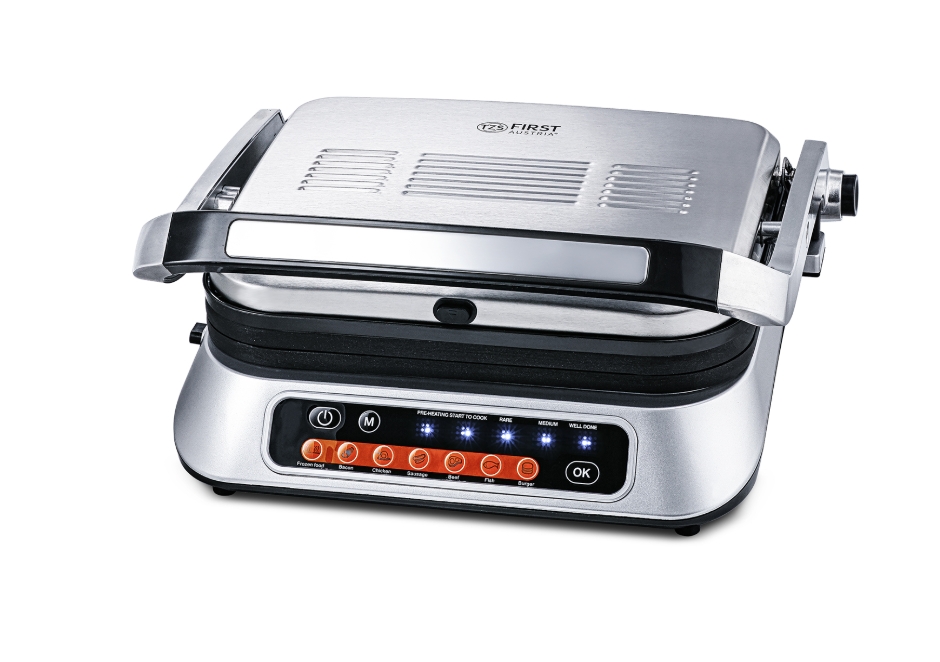 Stalviršis grilis | 1200 vatų | išimamos plokštės First Aust FA-5344-3ria Stalviršis grilis | 1200 vatų | išimamos plokštės First Aust FA-5344-3ria