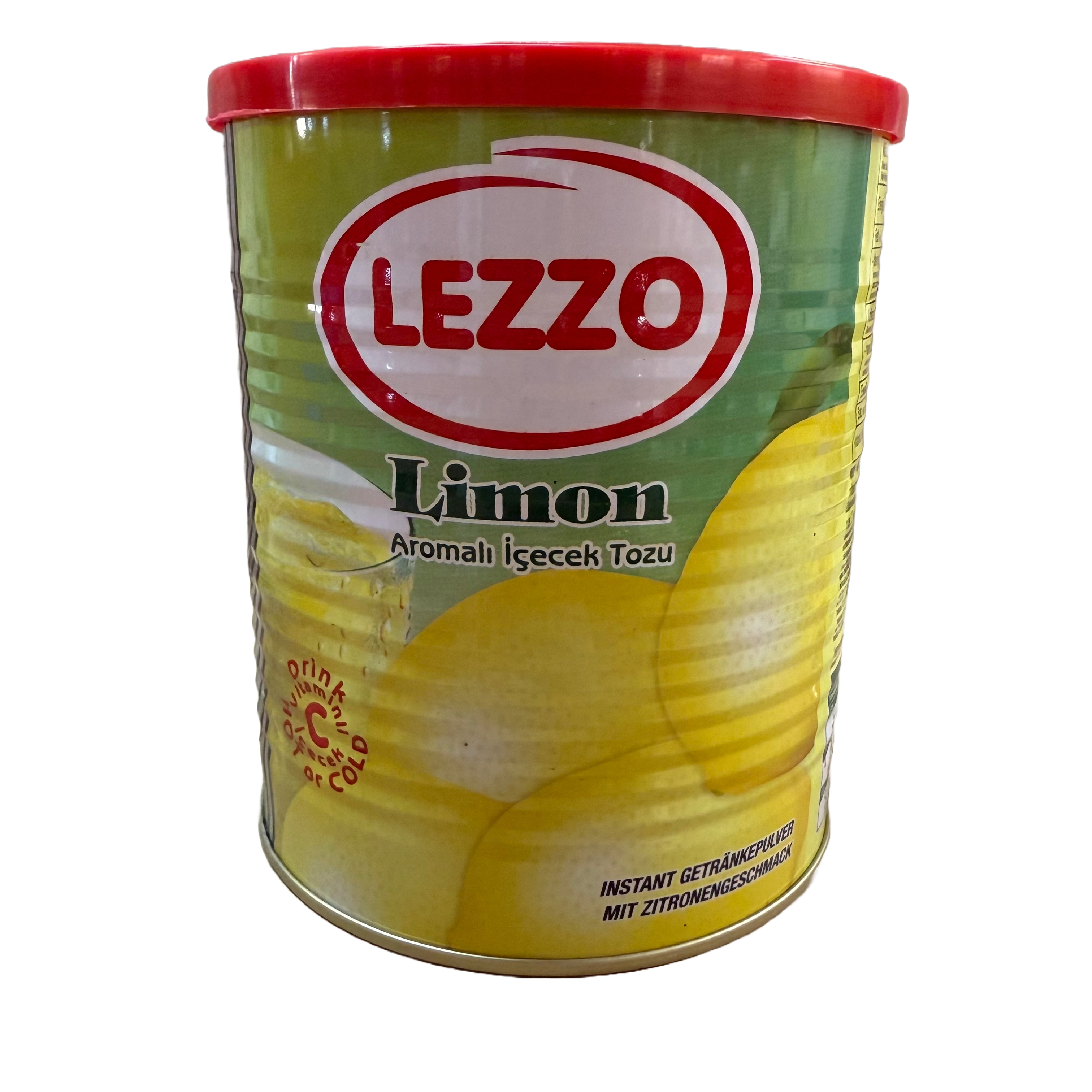 ciloglu-limon-metal-700g-1 Teegetränk mit Zitronengeschmack LEZZO, 700g – Bild 1