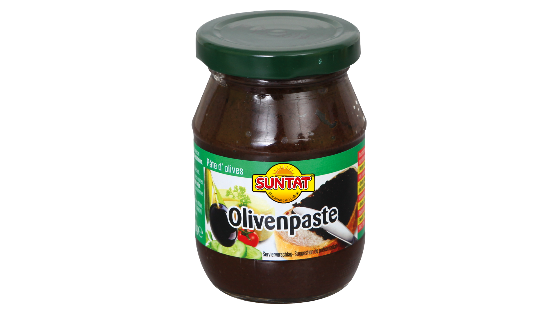 suntat-alyvuogiu-pasta Olivenpaste SUNTAT, 180 g – Bild 1