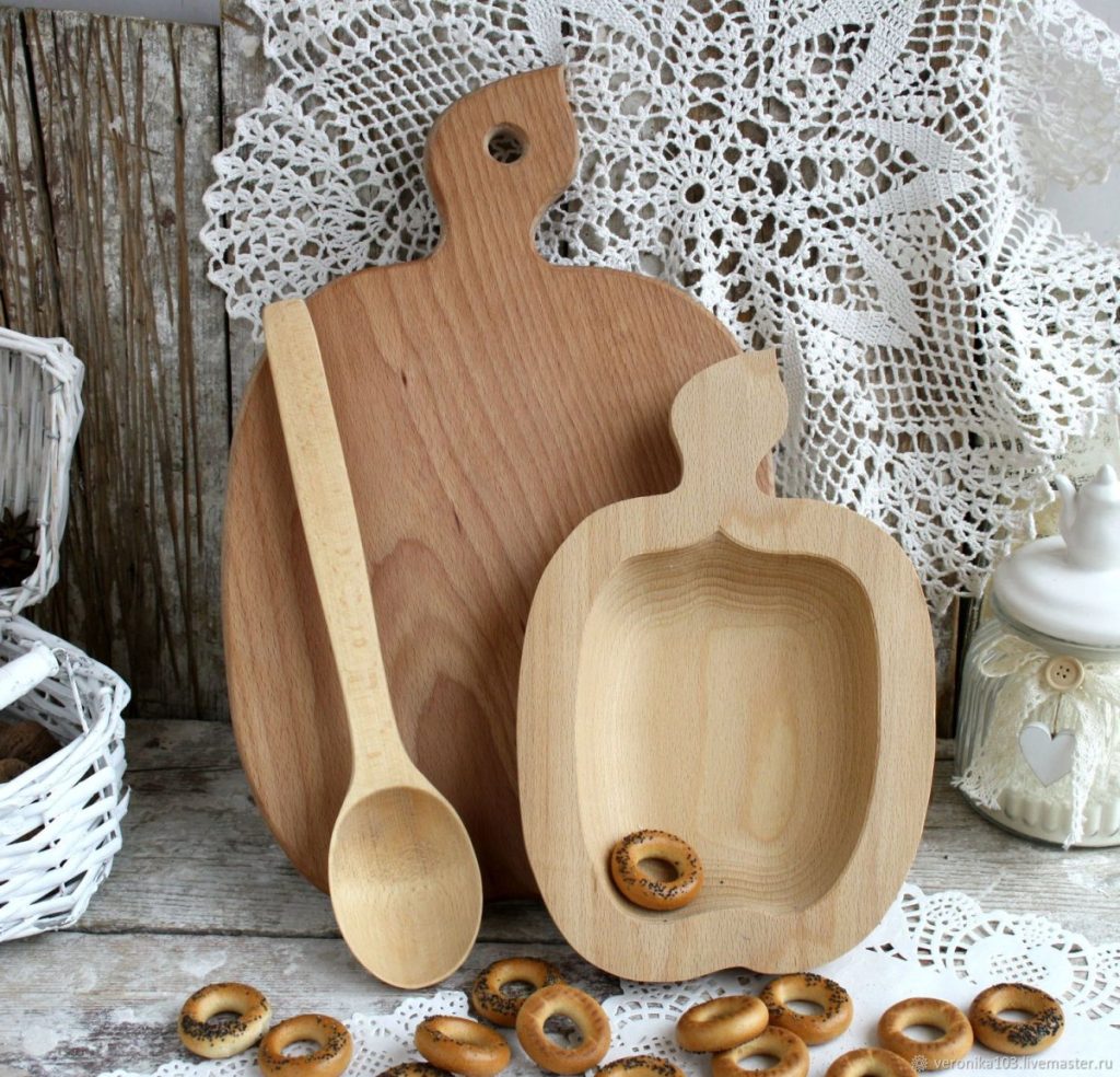 Funktionalität Küchenzubehör aus Holz