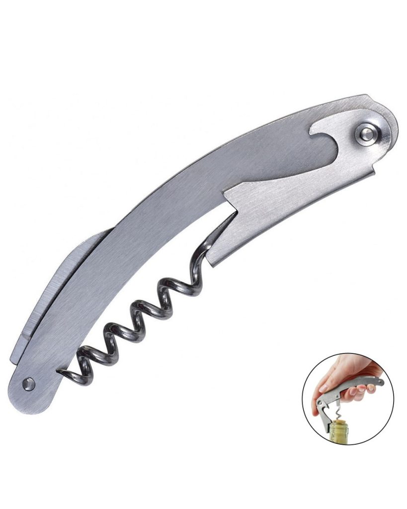 Zusammenklappbarer Korkenzieher – platzsparendes Design mit vielseitigen Funktionen