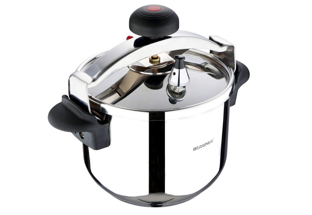 Bild eines ultimativen Schnellkochtopfes – innovatives Gerät für schnelles, sicheres und effizientes Kochen in der modernen Küche.