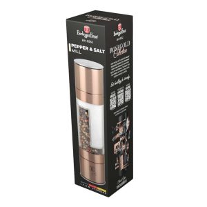 Berlinger Haus BH8552 2‑i‑1 Pipirų ir Druskos Malūnas