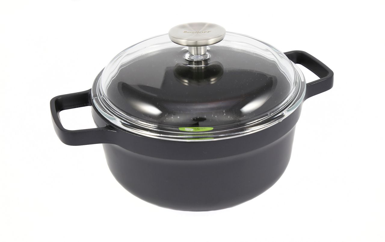 berghoff-2307309 BergHOFF Topf GEM 20 cm | 2.8 L, Mit abnehmbarem Griff, Ofenfest – Bild 1