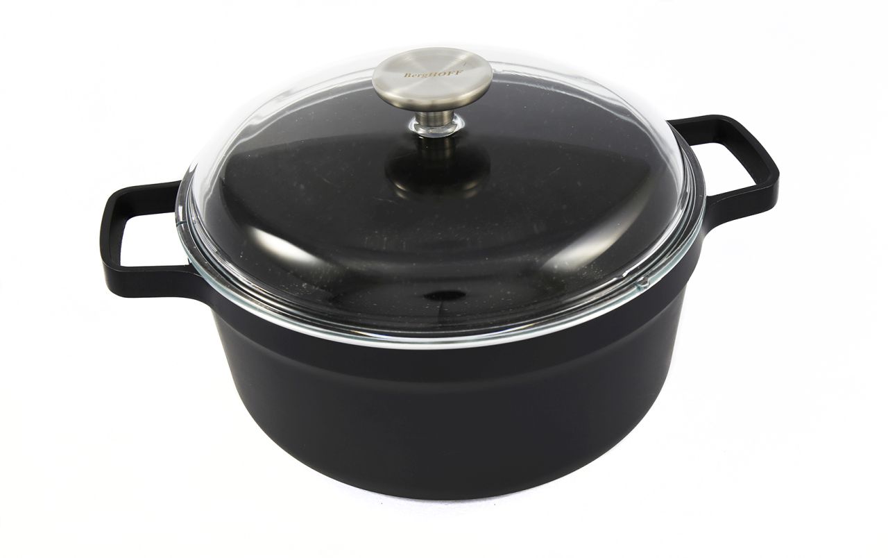 berghoff-2307310 BergHOFF Topf GEM 24 cm | 4,9 L, Mit abnehmbarem Griff, Geeignet für den Backofen – Bild 1