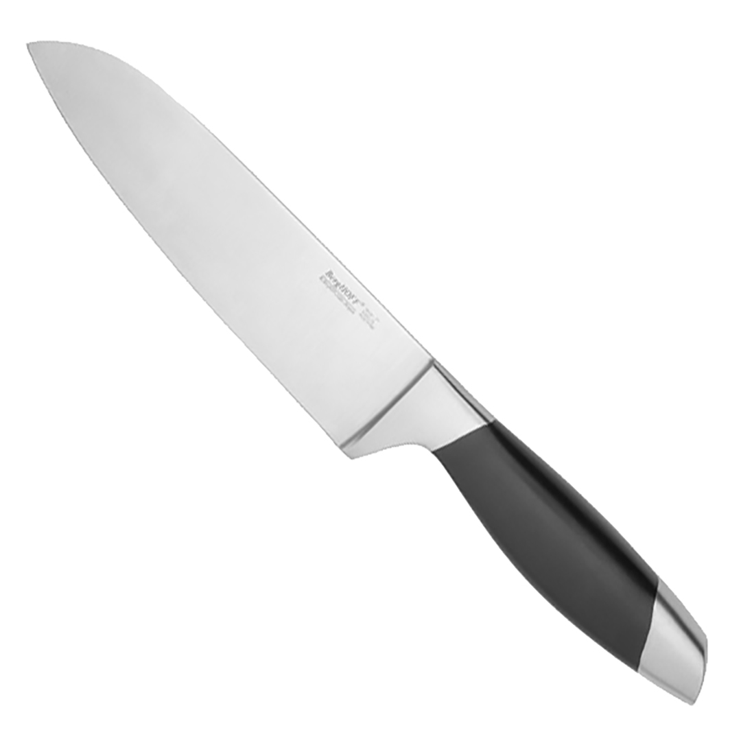 peilis-berghoff-2217685 BergHOFF Santoku Messer MOON 18 cm | Klinge aus hartem Stahl, Mit Kullenschliff – Bild 1