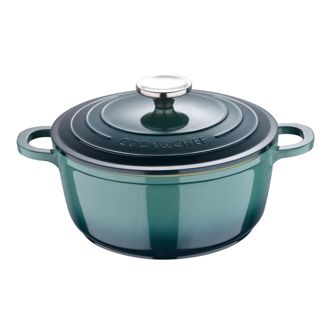 puodas-su-dangciu-excalibur-24cm-bg-36101 Bergner Topf Excalibur 24 cm | 4,2 L, Aluminiumguss, Ofenfest – Bild 1