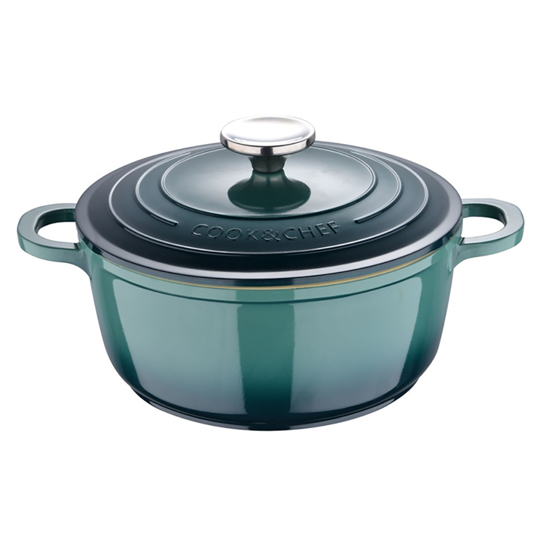 puodas-su-dangciu-excalibur-28cm-bg-36102 Bergner Topf Excalibur 28 cm | 5,8 L, Aluminiumguss, Ofenfest – Bild 1