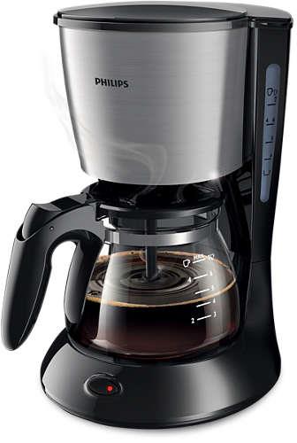 28bd17f1-b6e4-43c9-a63a-92d040f5f4fa Philips Filterkaffeemaschine Daily Collection HD7435/20 | Kompakt, Schwarz – Bild 1
