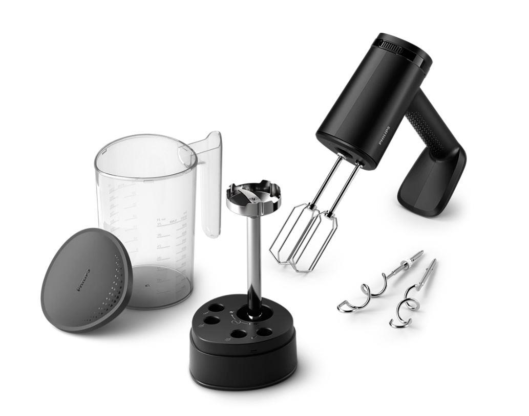 a2f05ca3-ddaa-4d71-8f0b-6463d4883773 PHILIPS Handmixer HR3781/10 | 500 W Leistung, 5 Geschwindigkeiten + Turbo, Schwarz – Bild 1