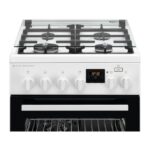 Gasherd AEG mit Elektro-Backofen | 50 cm, SteamBake, AirFry