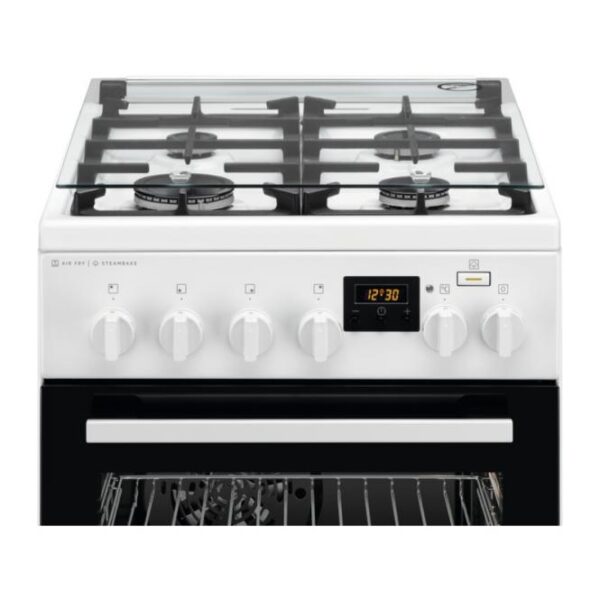 Gasherd AEG mit Elektro-Backofen | 50 cm, SteamBake, AirFry