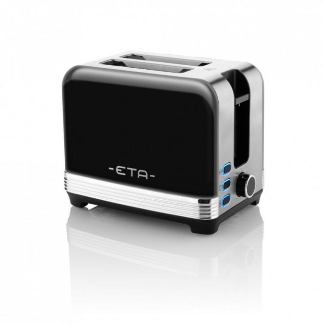 eta916690020_1 Retro-Toaster ETA STORIO | Schwarz, für 2 Scheiben – Bild 1