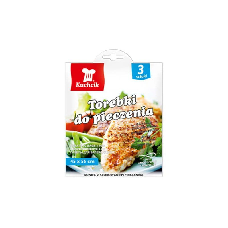 kepimo-maiseliai-kuchcik-3vnt Kuchcik Backbeutel zum Dämpfen, 45x55 cm, 3 Stk. | Im Ofen, ohne Fett – Bild 1