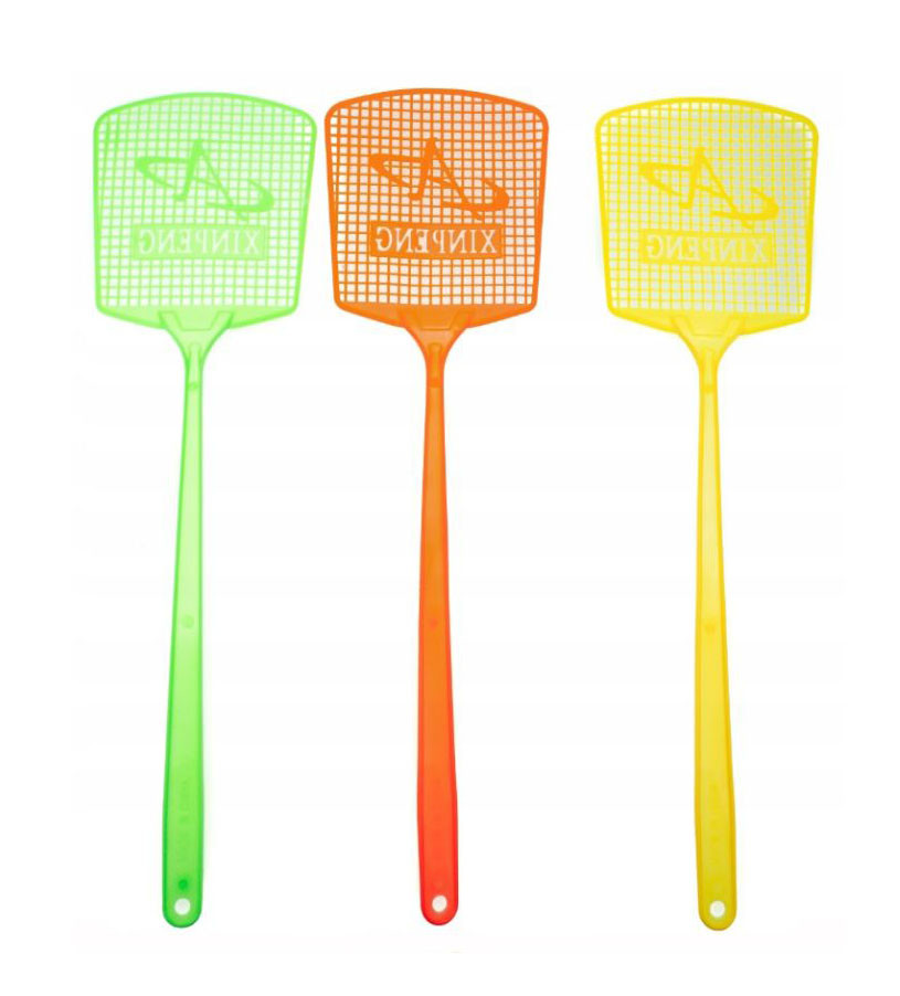 mustukas-musems-neo-47cm NEO Fliegenklatsche 47 cm | Langer Stiel, bequeme und schnelle Insektenvernichtung – Bild 1