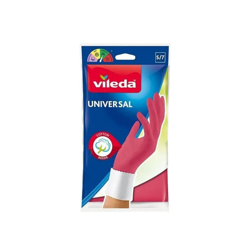 pirstines-vileda-universal-s-7-dydis VILEDA Universal Haushaltshandschuhe Größe S | Komfortabler und zuverlässiger Handschutz – Bild 1