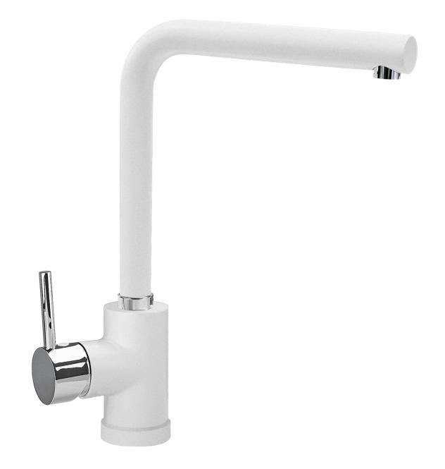 polytek20_28 Küchenarmatur Plados-Telma Politek20 | Innovatives Polymer, Weiß – Bild 1