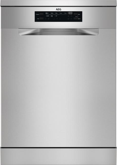 psaadw210pa00008 Freistehender Geschirrspüler AEG 6000 | C Klasse, SatelliteClean®, GlassCare – Bild 1