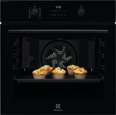 pseeov200pa000111 Išmanioji Orkaitė Electrolux 600 SteamBake su Pirolize | WiFi, Mėsos Termometras, Juoda (Kopija) – Bild 1