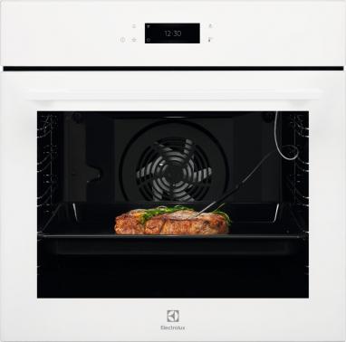 pseeov200pa0001w1 Intelligenter Electrolux 800 SenseCook® Backofen mit Pyrolyse | A+ Klasse, Weiß – Bild 1