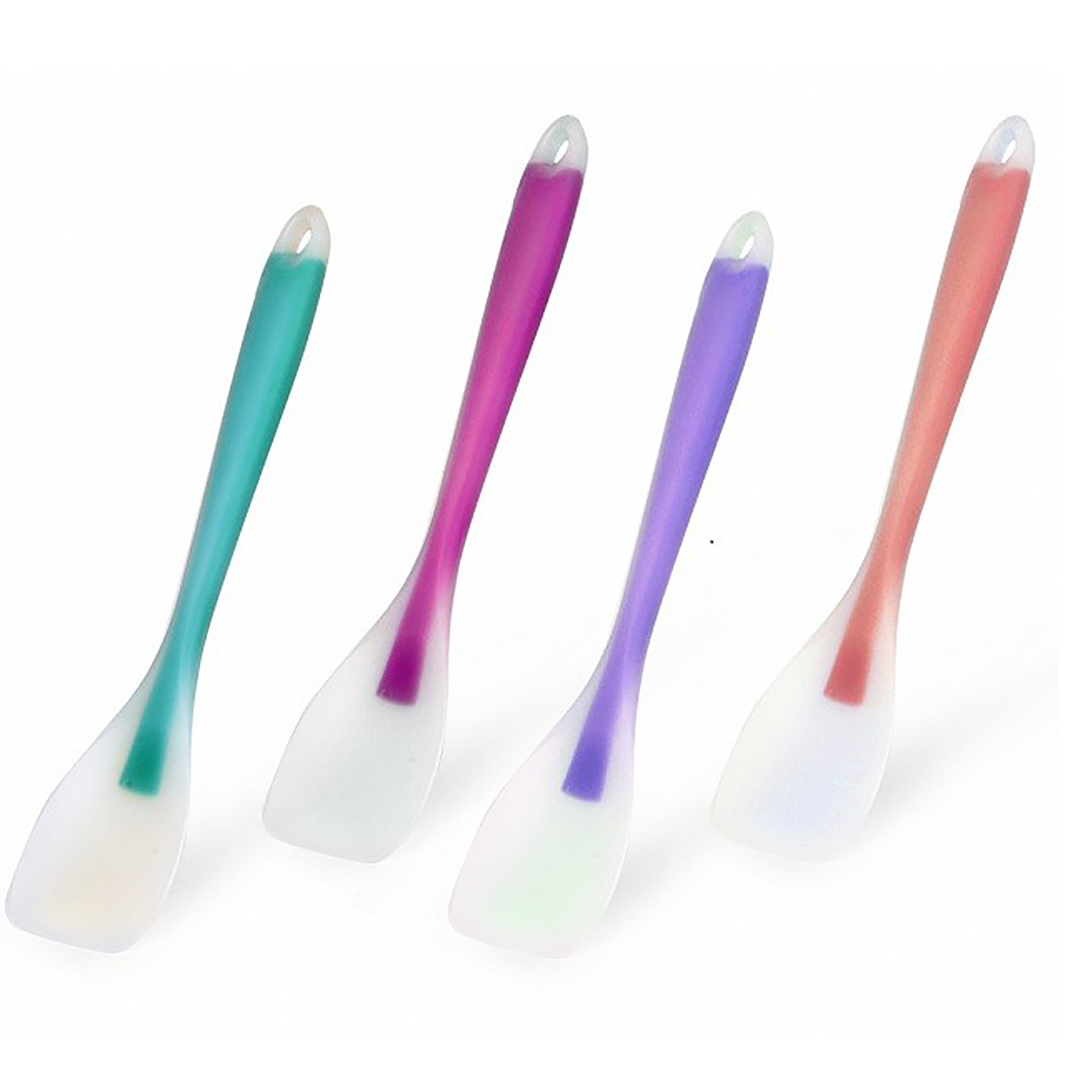 silikonine-mentele-fissman-7741.3 Fissman Silikonspatel AQUARELLE | 26,5 cm, Hitzebeständig – Bild 1