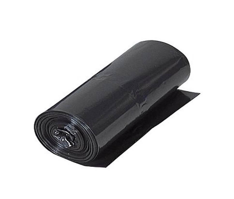 siuksliu-maisai-juodi-25-mikronu-100l-25vnt Stabile Müllsäcke, schwarz, 100L, 25 Stk. | 25 Mikron – Bild 1