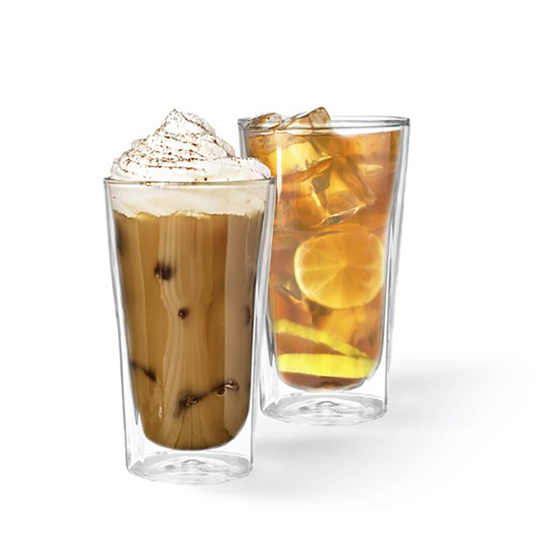 stikliniu-su-dvigubomis-sienelemis-rinkinys-fissman-6445 Fissman Doppelwandiges Glas Set RISTRETTO | 2 Stk. x 300 ml – Bild 1