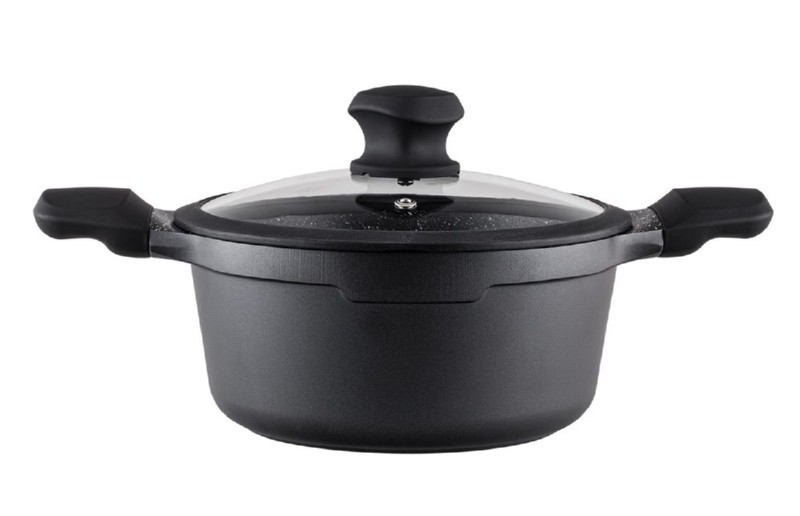 01_VNZ50427 VINZER Induktionskochtopf "Kuro" VNZ50427 | 2.2 L, Greblon C3 Beschichtung, Geeignet für alle Herdarten – Bild 1