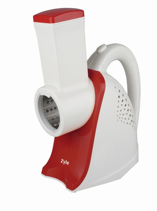 01_ZY750SR ZYLE Elektrischer Gemüseschneider ZY750SR | 200 W, 4 Zubehörteile (Reibe/Schneider), Direktschneiden – Bild 1