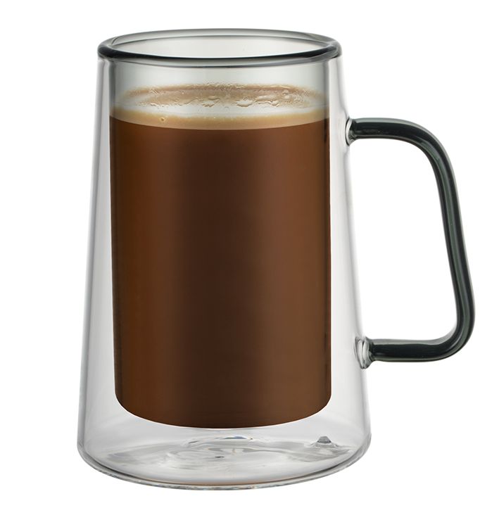 01_ZY9013DG Zyle Thermogläser ZY9013DG | 300 ml (2 Stk.), Borosilikatglas, Doppelwandig – Bild 1