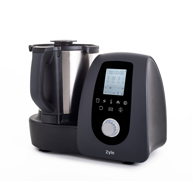 03_ZY508FP ZYLE Intelligente Küchenmaschine ZY508FP | 1700 W, WiFi (Tuya), Integrierte Waage, Dampfgarfunktion – Bild 1