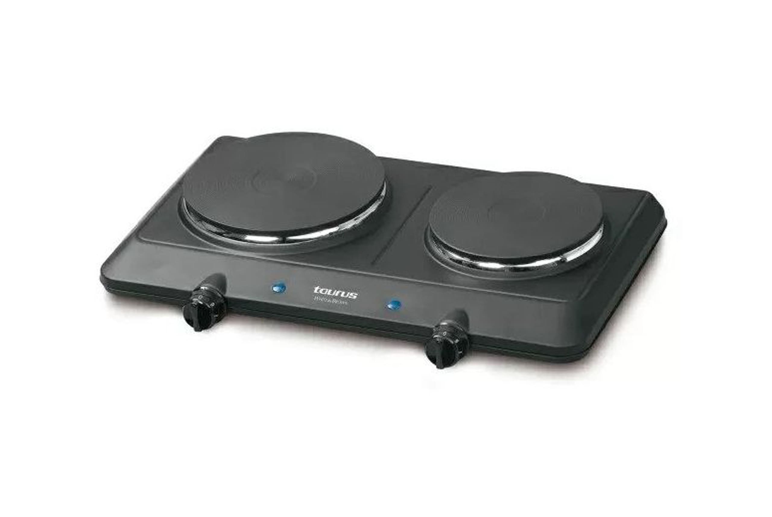 Elektrine-kaitlente-Taurus-TA974666000 Taurus Elektrische Kochplatte TA97466600 | 2 Kochfelder, Tragbar, 9 Temperatureinstellungen – Bild 1
