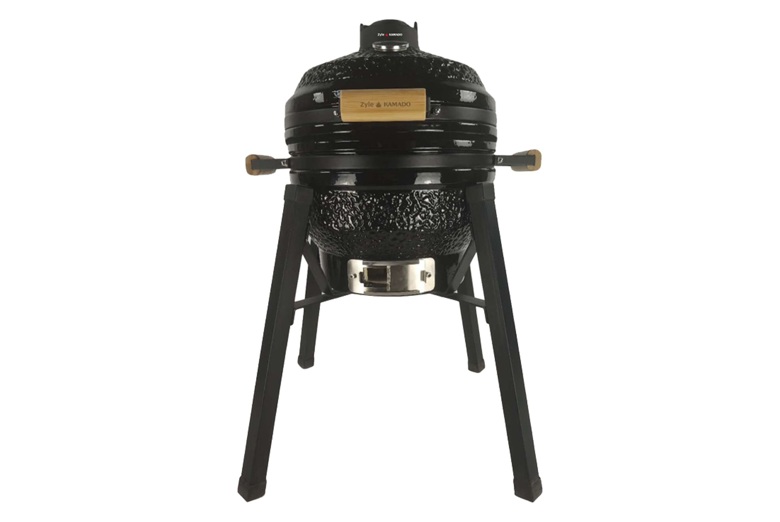 Grilis-ZY16KSBLSET-1 ZYLE Kamado Grill ZY16KSBLSET | Ø 39,8 cm, Lebenslange Garantie, Mit Zubehör – Bild 1