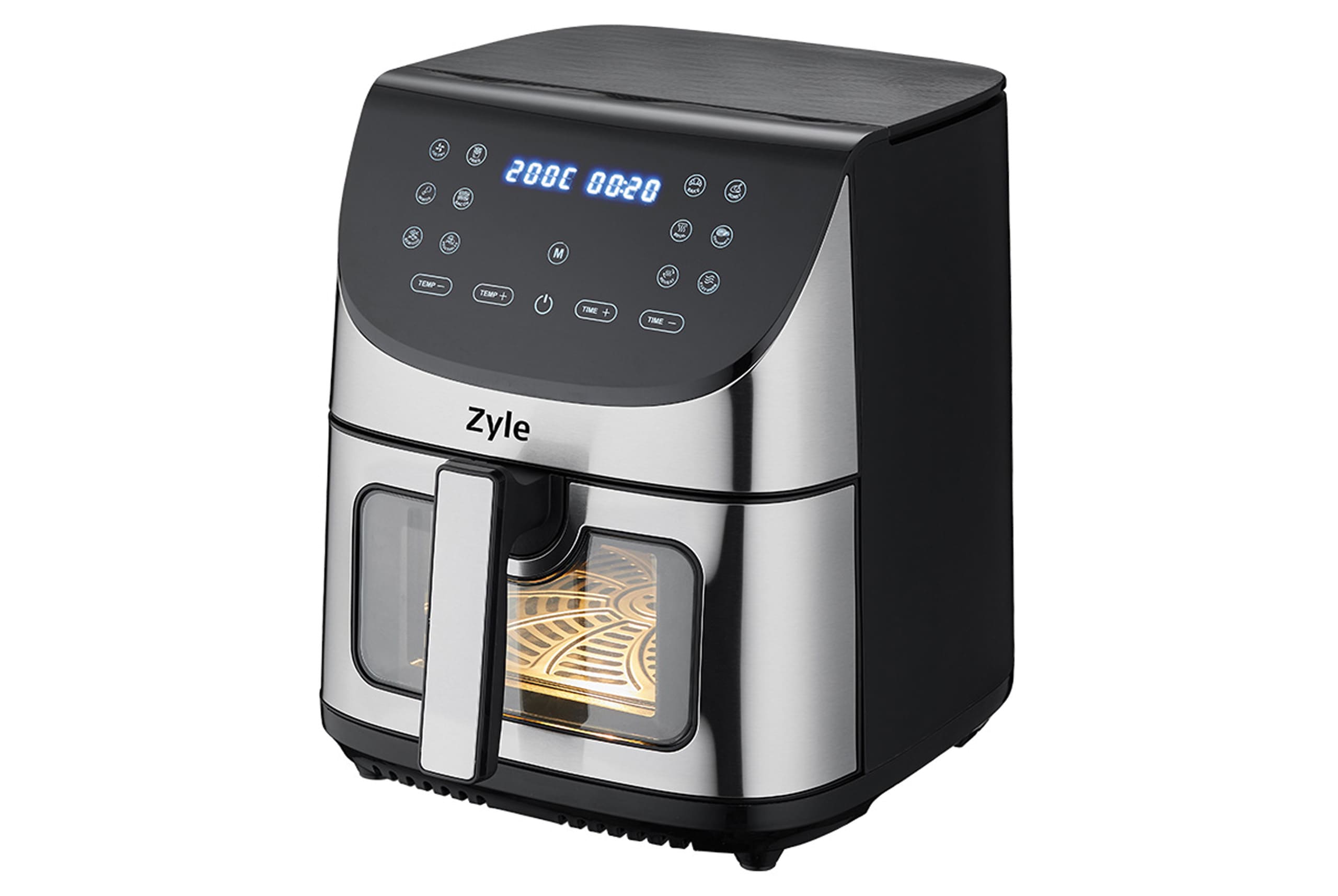 Karsto-oro-gruzdintuve-ZY002BAF-1-1 ZYLE Heißluftfritteuse ZY032AF | 8 L, 1700 W, 12 Programme, Dörren – Bild 1