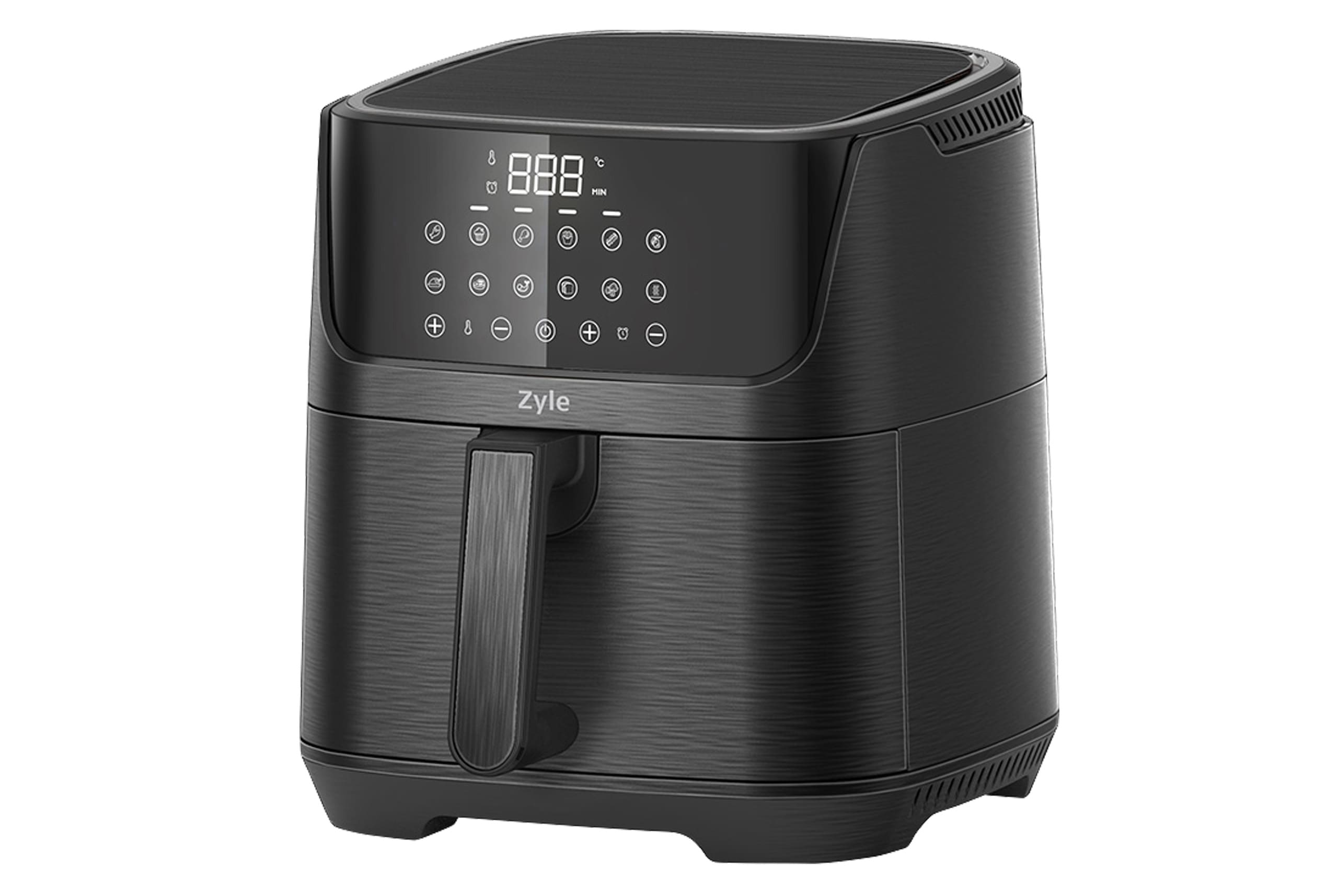 Karsto-oro-gruzdintuve-ZY885BAF ZYLE Heißluftfritteuse ZY885BAF | 1800 W, 7 L Fassungsvermögen, 12 Programme, LED-Touchscreen – Bild 1