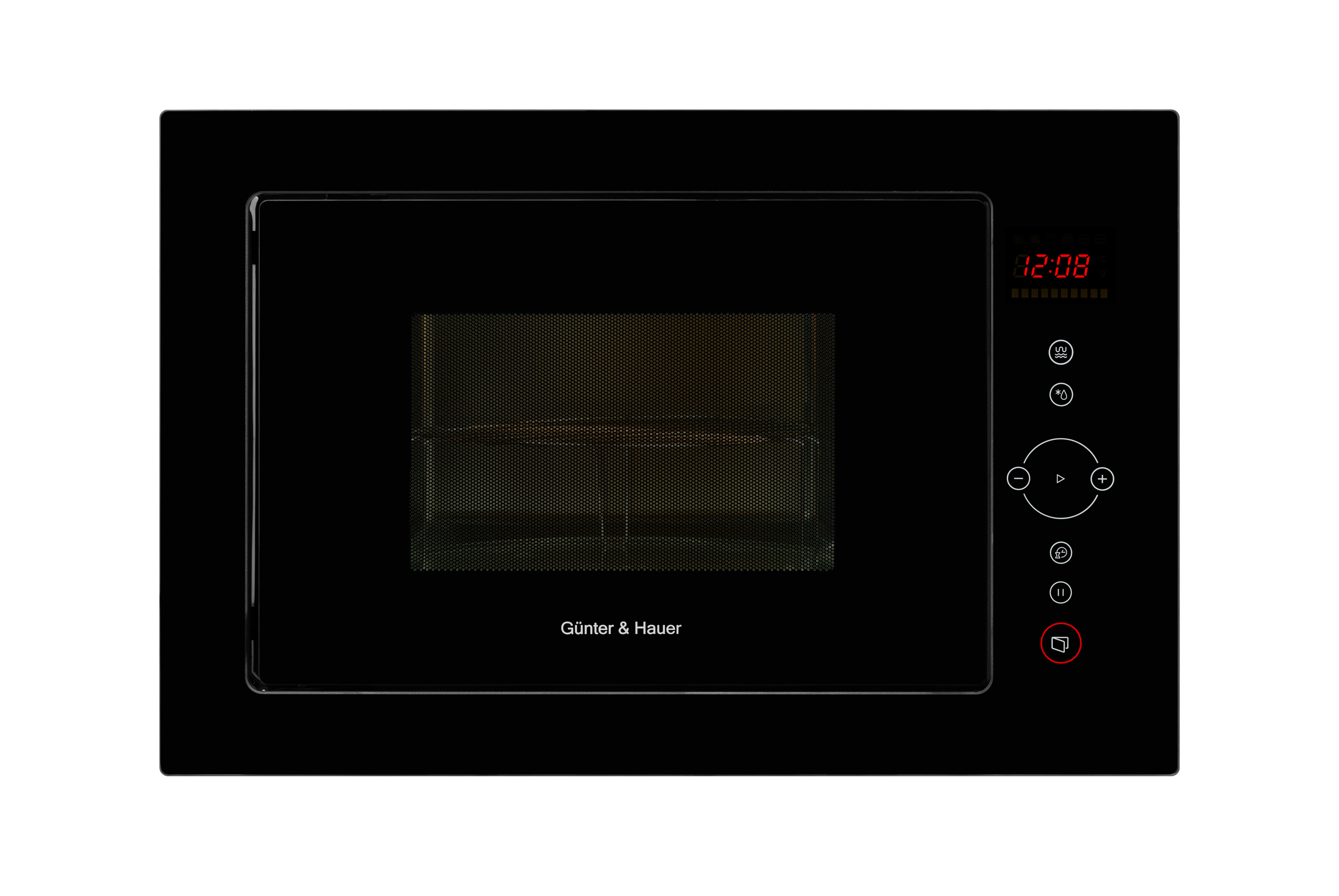 Mikrobangine-GH-EOK-2502-1 Günter & Hauer Einbau-Mikrowelle EOK 2502 | 25 L, 900 W, Grill, Edelstahl – Bild 1
