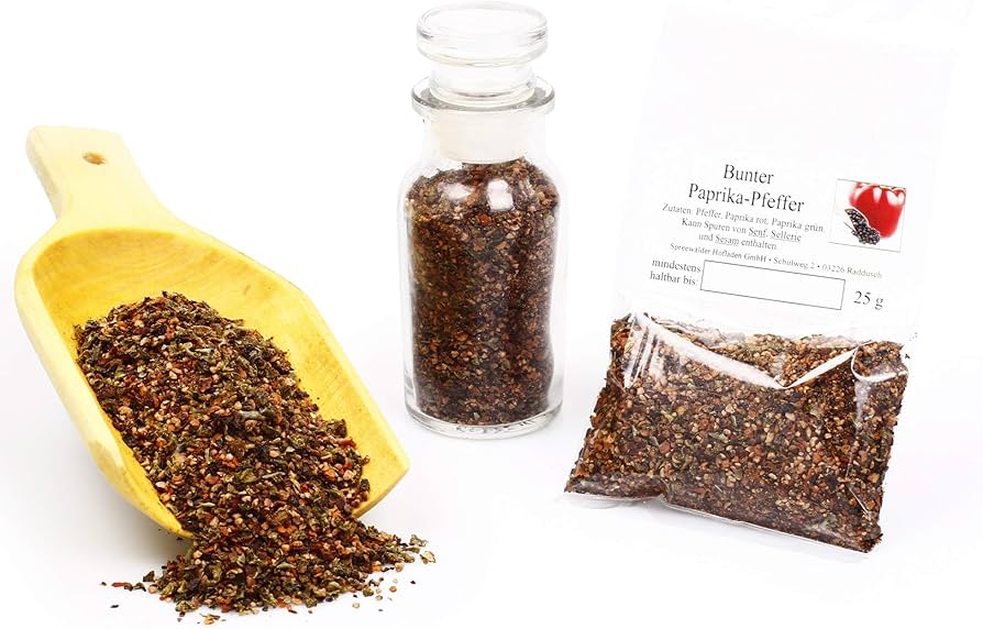 Pfeffer und Paprika