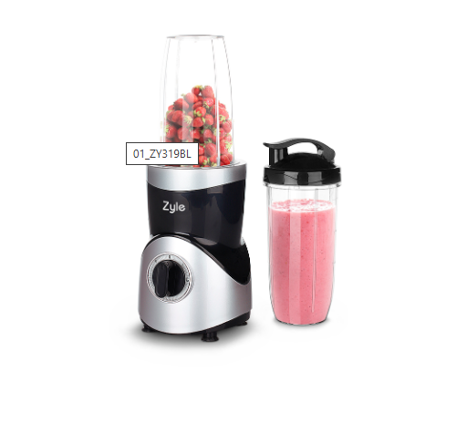 Screenshot_1 ZYLE Daugiafunkcinė Kokteilinė ZY319BL | 380 W, 2 Greičiai, Dvejų Tipų Ašmenys (Kavai ir Glotnučiams), Su Buteliukais