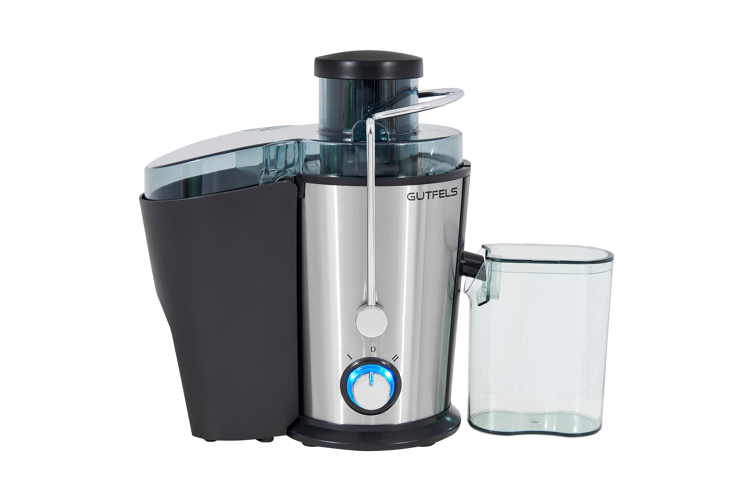 Sulciaspaude-GUTFELS-JUICE-3010 Gutfels Zentrifugal-Entsafter JUICE 3010 | 400 W, 1,6 L Tresterbehälter, Edelstahl – Bild 1